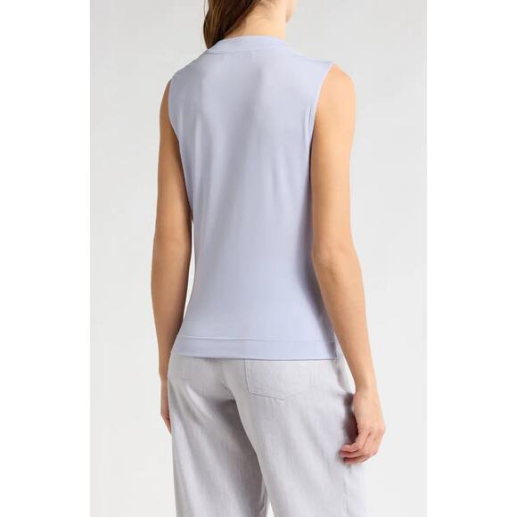 DEREK LAM 10 CROSBY Alya Asymmetric Draped Top - Picture 6 of 10